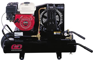 Air-On-Demand Splash Lubricated Cast Iron Compressor Pumps, C&amp;B Equipment, INC.